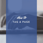 how to tag a page