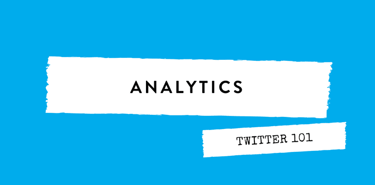 TWITTER 101 ANALYTICS