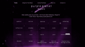 Purple Planet music