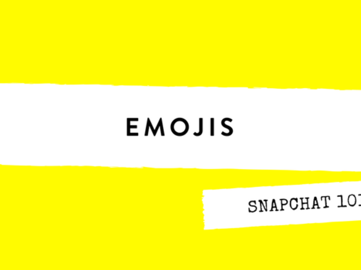 Snapchat Emojis Your Guide To What They Actually Mean Smperth