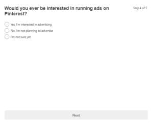 running ads