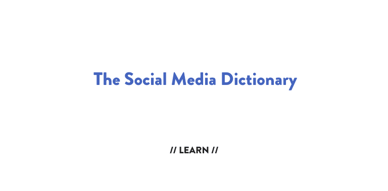 social media dictionary