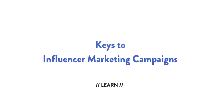 Influencer marketing campaign