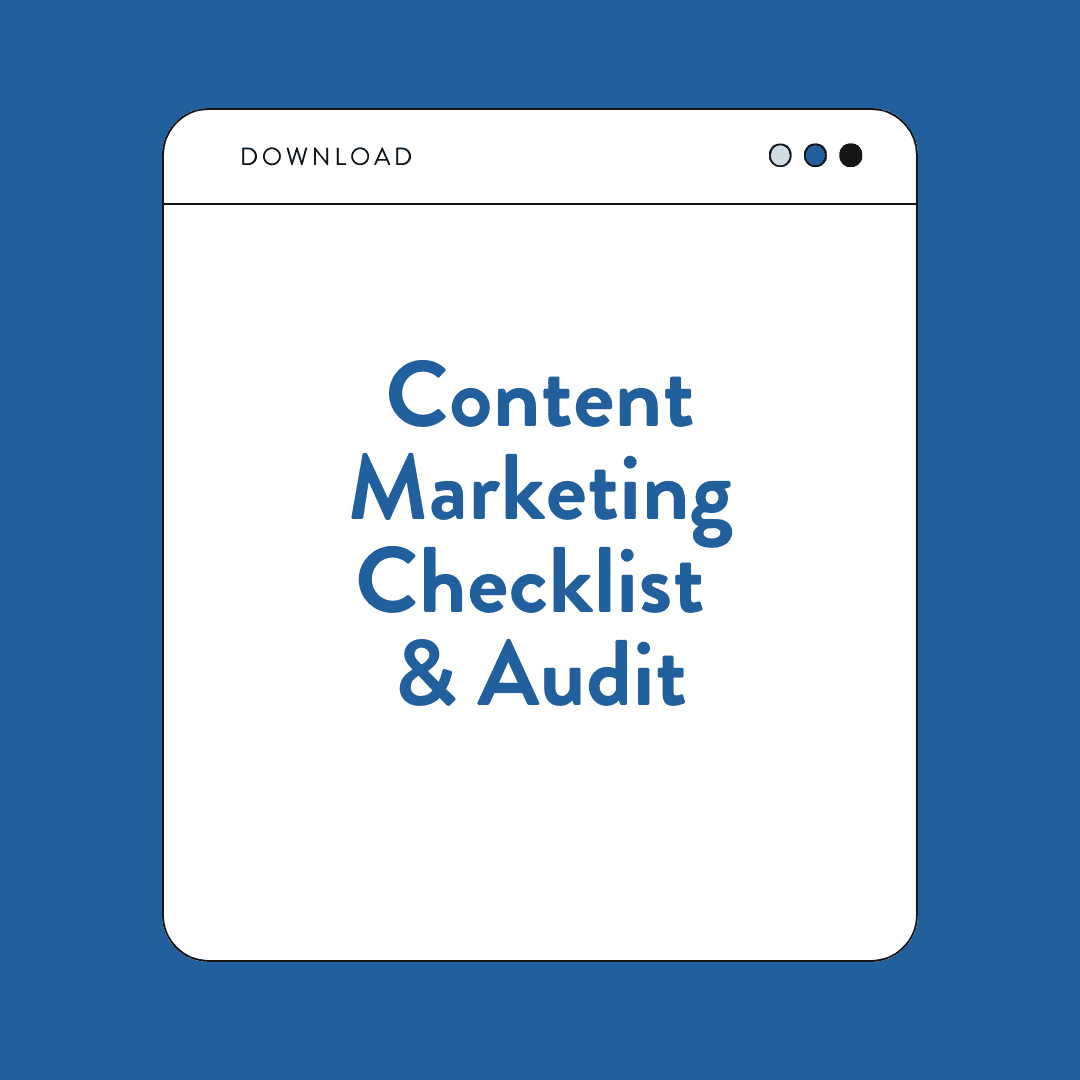 Content Marketing Checklist Audit 4
