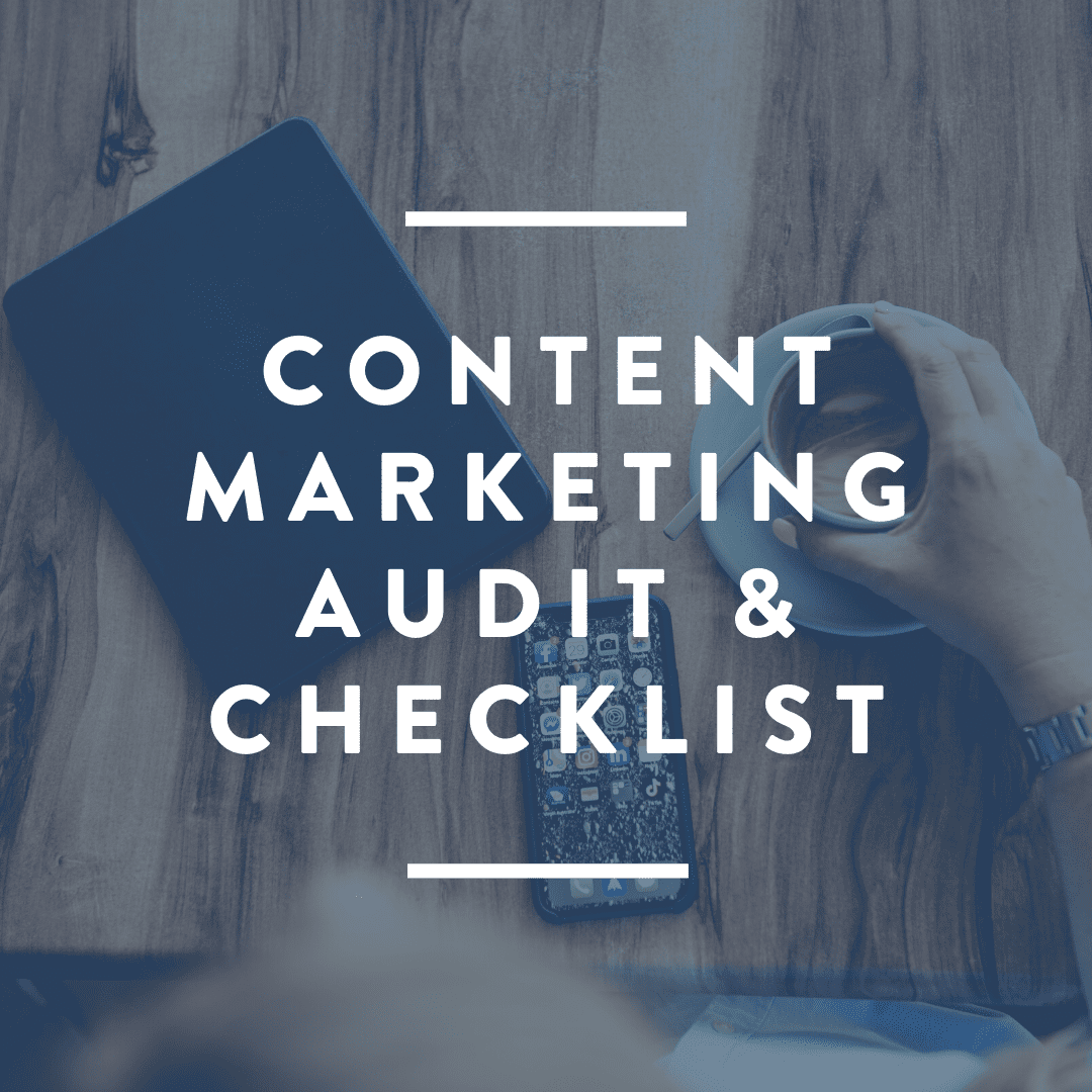 content marketing audit checklist paid resource