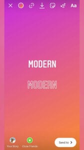 Instagram Modern font