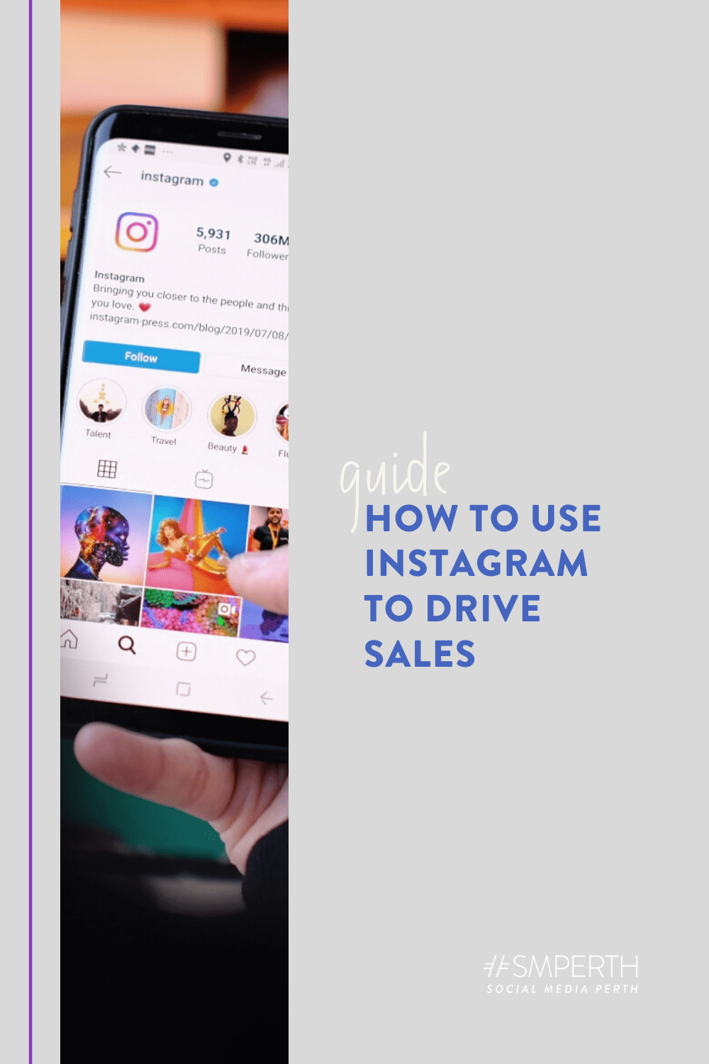 How to use Instagram to drive sales