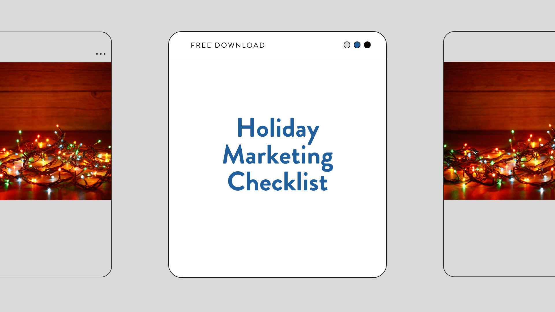 Holiday Marketing Checklist