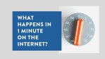 What happens in 1 minute on the internet 2