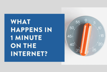 What happens in 1 minute on the internet 2