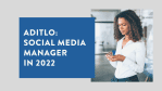 ADITLO Social Media Manager in 2022