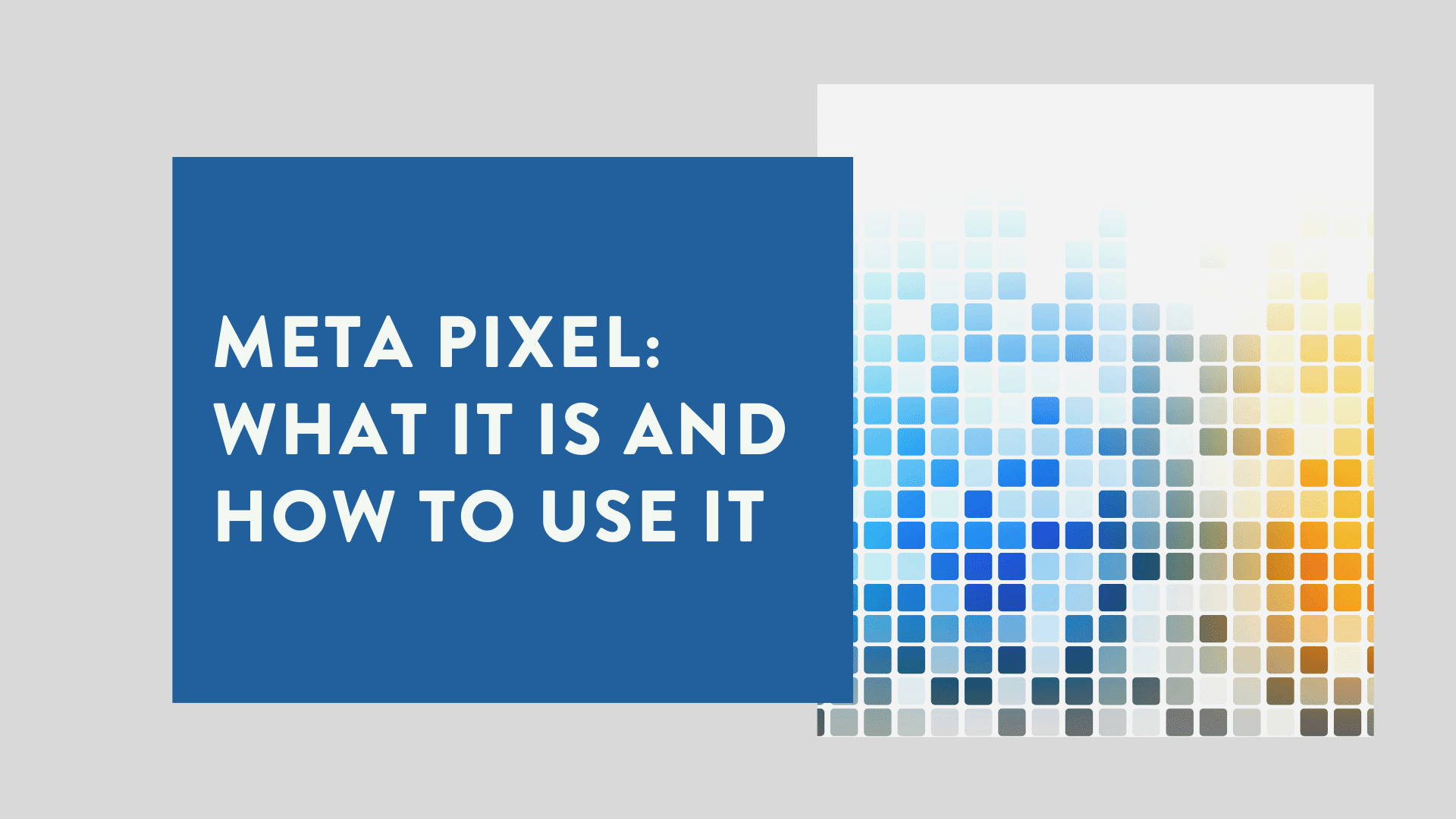 Meta Pixel What It Is and How to Use It // Social Media Perth